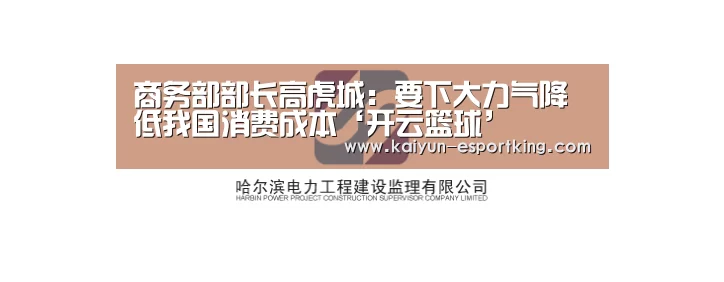 商务部部长高虎城:要下大力气降低我国消费成本‘开云篮球’(图2) 开云体育